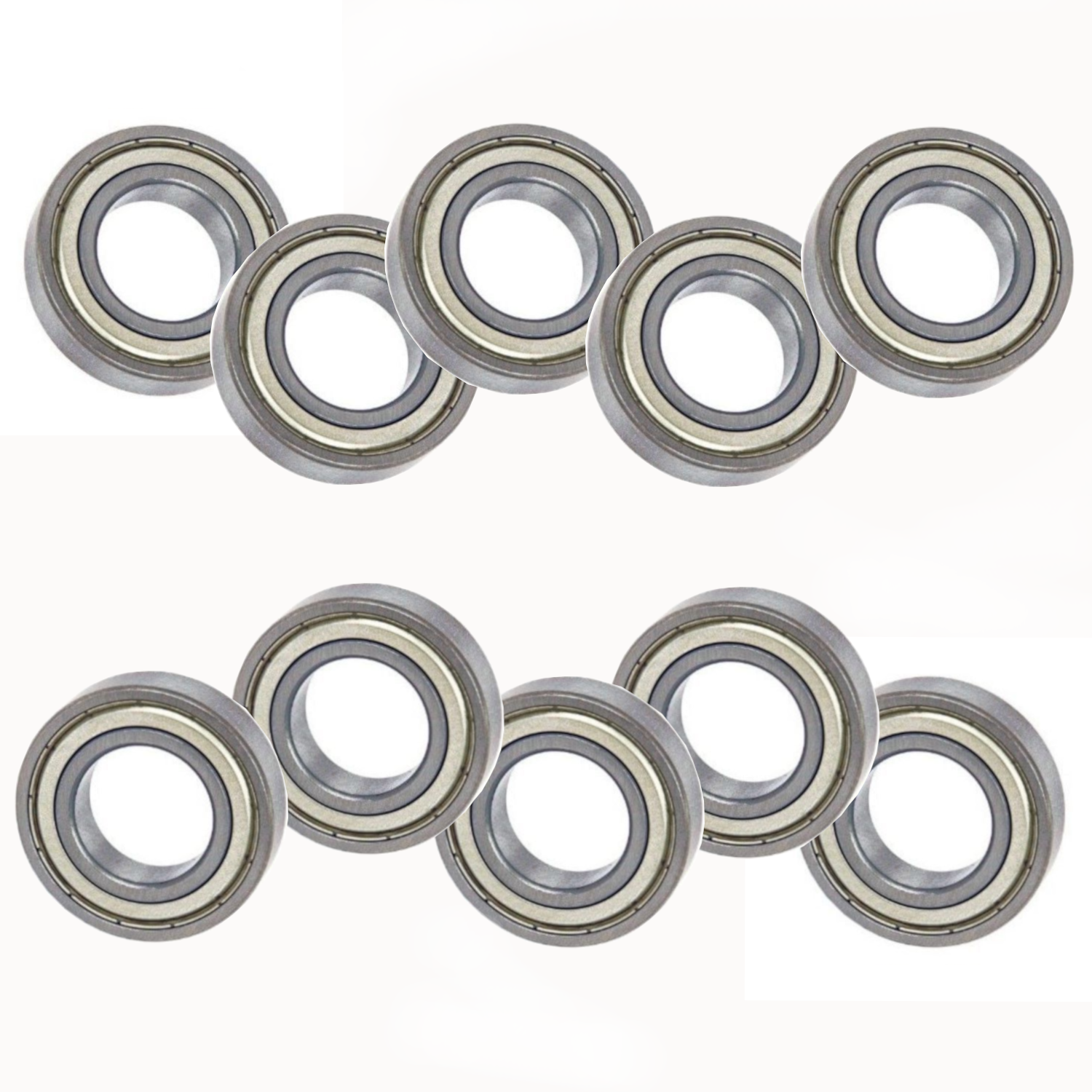 10x Bearings 6000-6306 ZZ Metal Shielded Deep Grooved Radial Ball Bearing