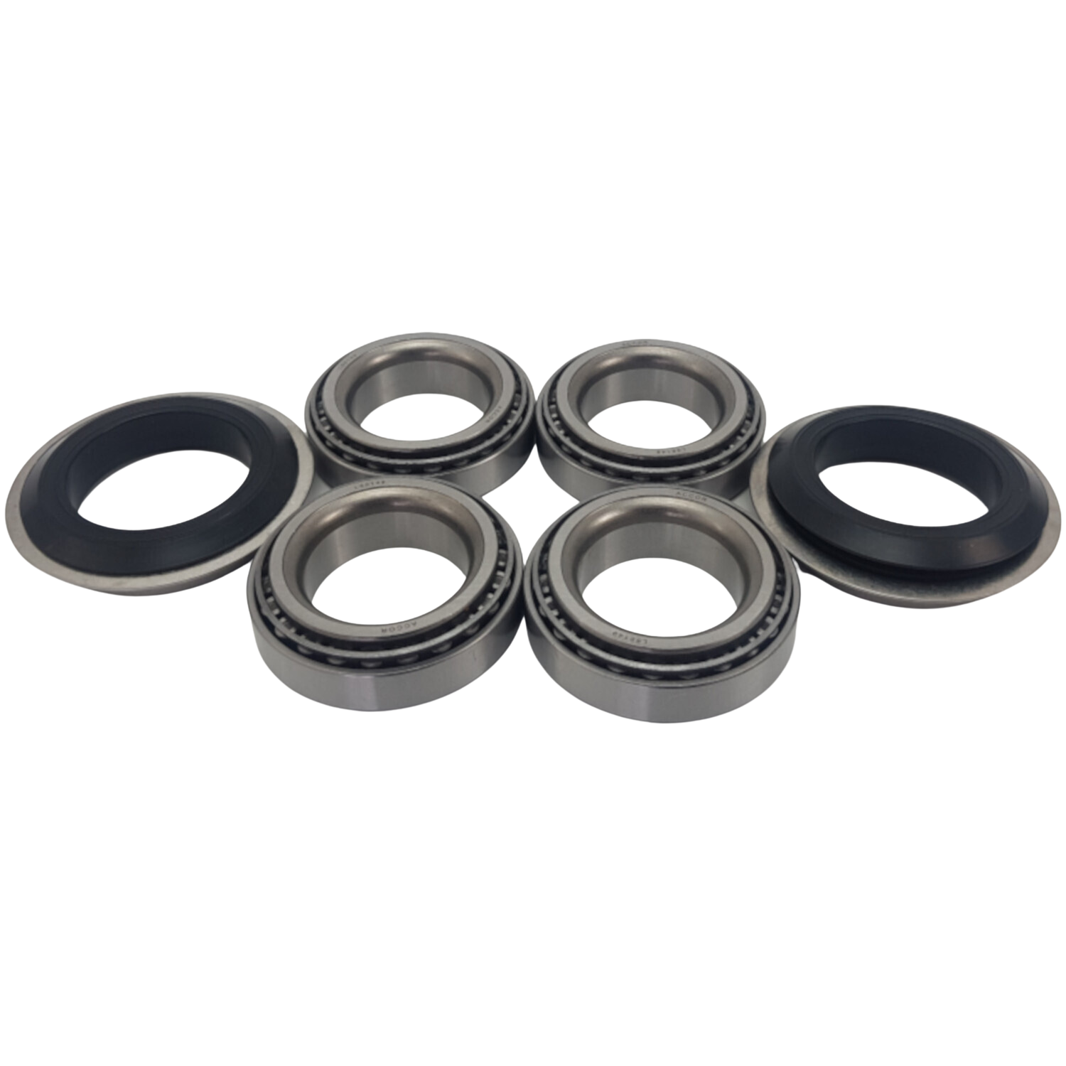 Trailer Wheel Bearing Kits x2 with Dustcap for Holden Axles. LM67048 and LM11949