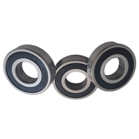 3x Bearings 6306-2RS DD VV Rubber Seals Deep Grooved Radial Ball Bearing