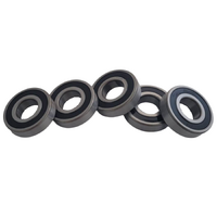 5x Bearings 6206-2RS DD VV Rubber Seals Deep Grooved Radial Ball Bearing