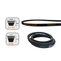 Belts Replace Greenfield GT20005, GT02354 or GT02394 and GT18005 or GT02365 (2 Belts)