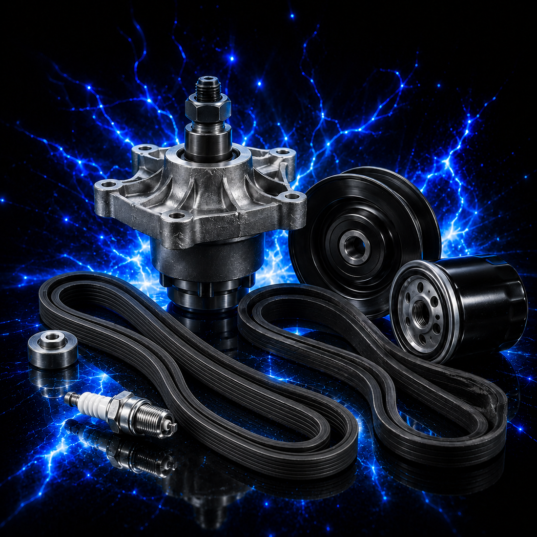 Mower belts and drive components