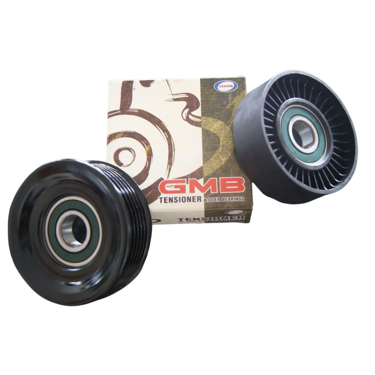 Idler pulley vs tensioner pulley: what each one does, flat or grooved, and which fits your car or mower