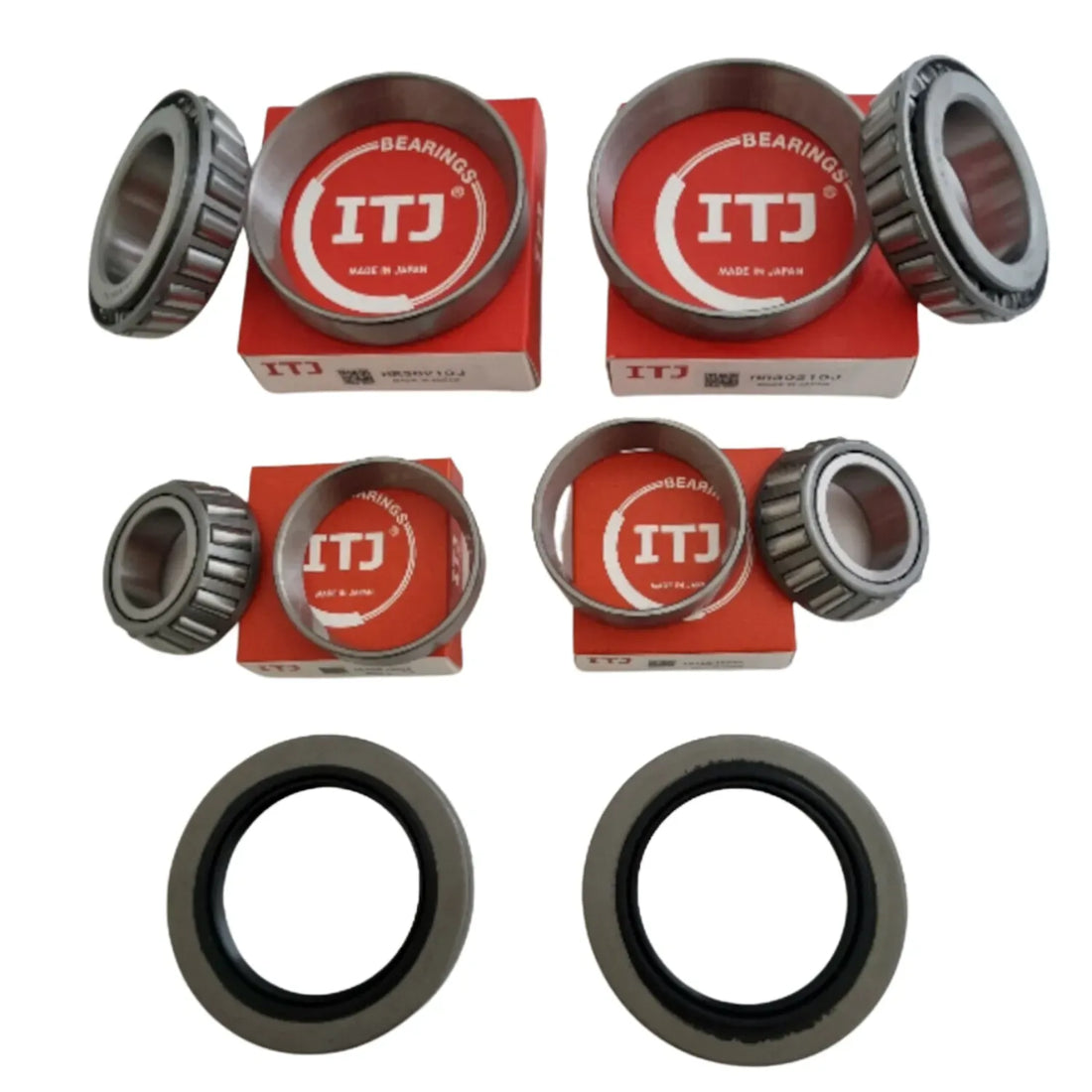 2 and 2.5 tonne caravan wheel bearings: HR30210, 15123 and the other 2 tonne kits