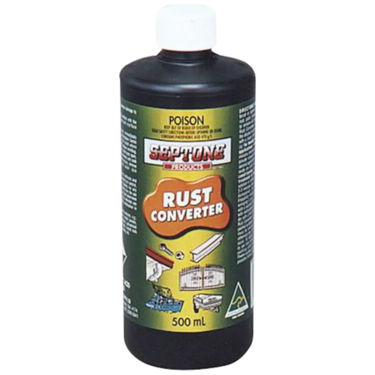 How to use rust converter, and how long to leave it before painting