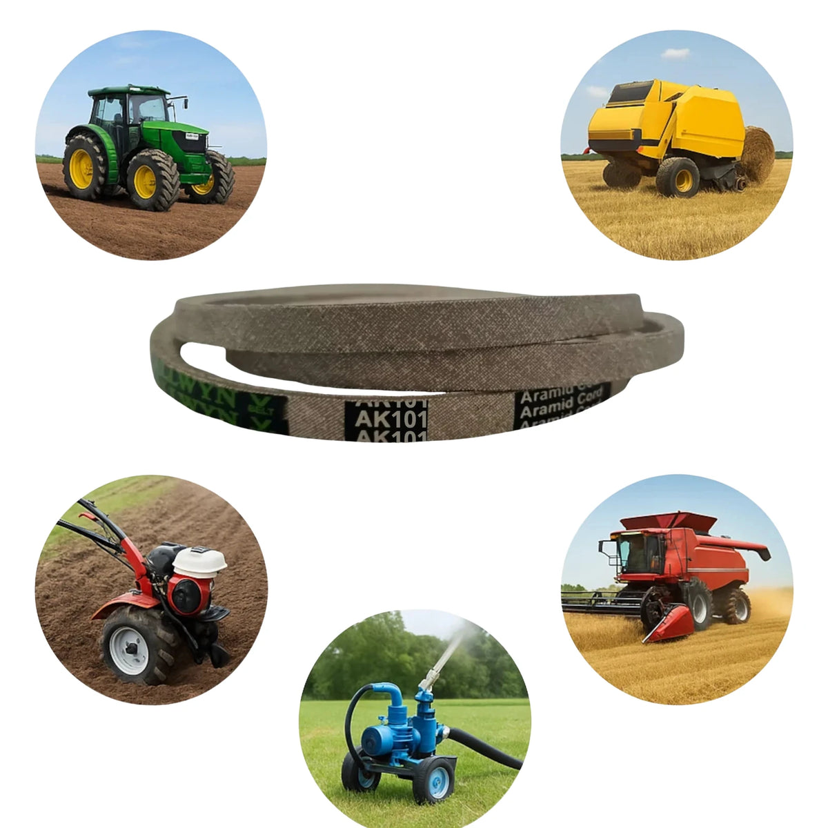Belt Replaces John Deere or Sabre GX20072 or GY20570