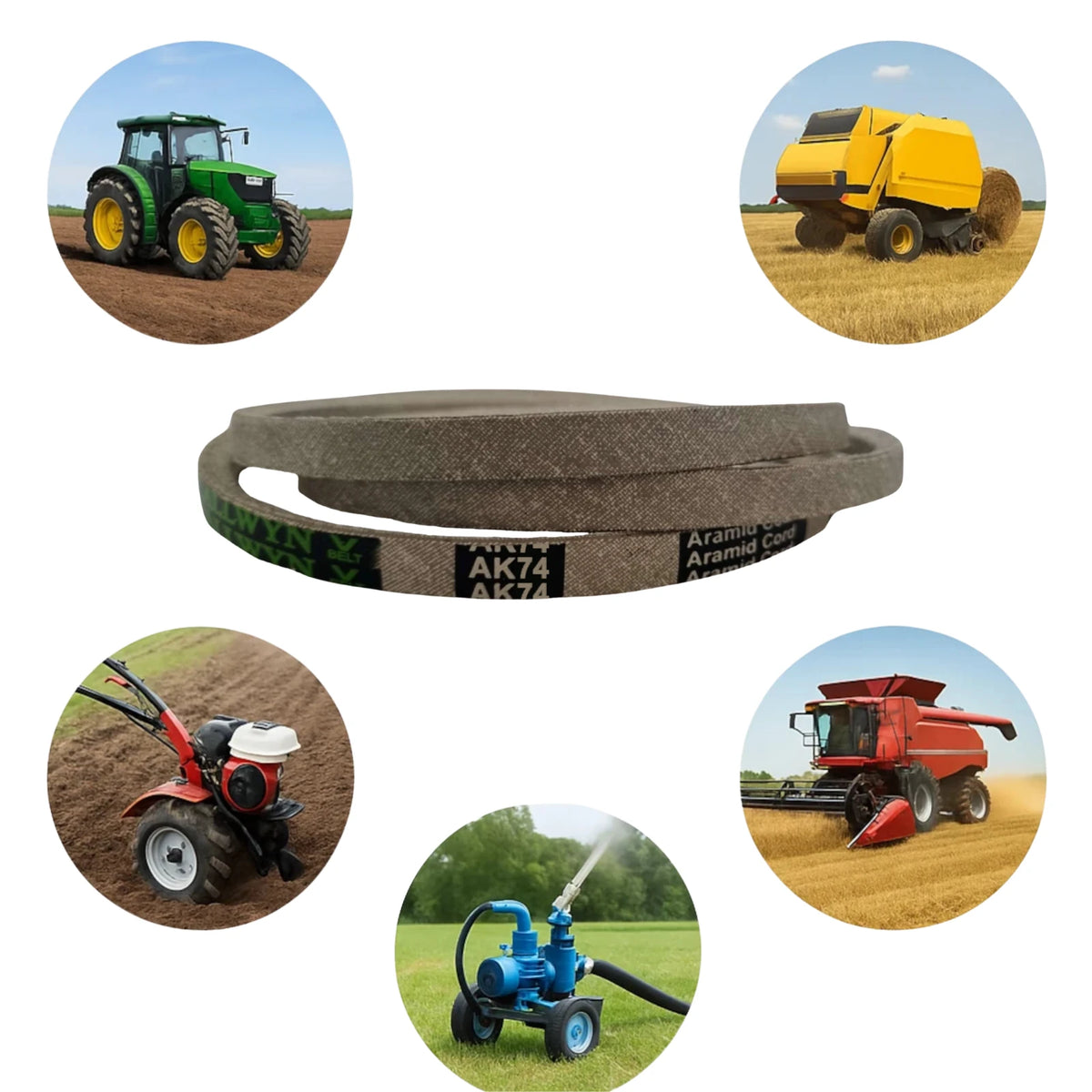 Belt Replaces Great Dane D28030 or Toro 109428