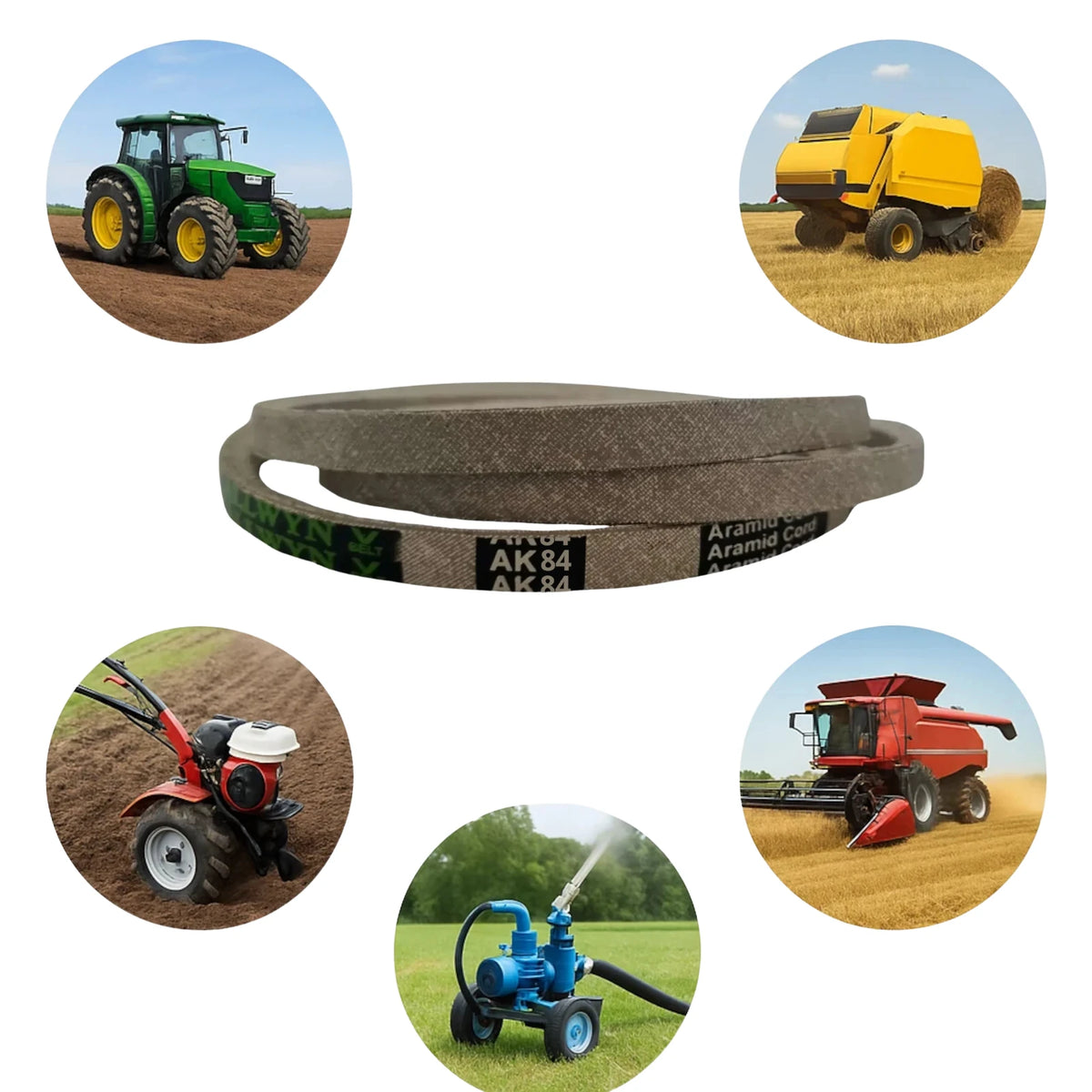 Belt for Cub Cadet 754-3027 954-3027, John Deere M126009, Murray 37x80-MA 37x89-MA 710217 7101748YP Rover A12859 37x89-MA 710217 7101748YP, Toro 6738