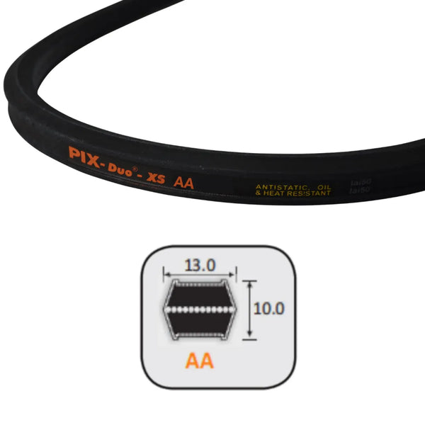 AA Section V-Belt | Double Sided | AA V-Belt | AA51-AA120