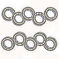 10x Bearings 6204 ZZ Metal Shielded Deep Grooved Radial Ball Bearing