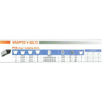 Power-Rated V-Belt B Section B29K - B88K / BK33 - BK88 made with Kevlar™