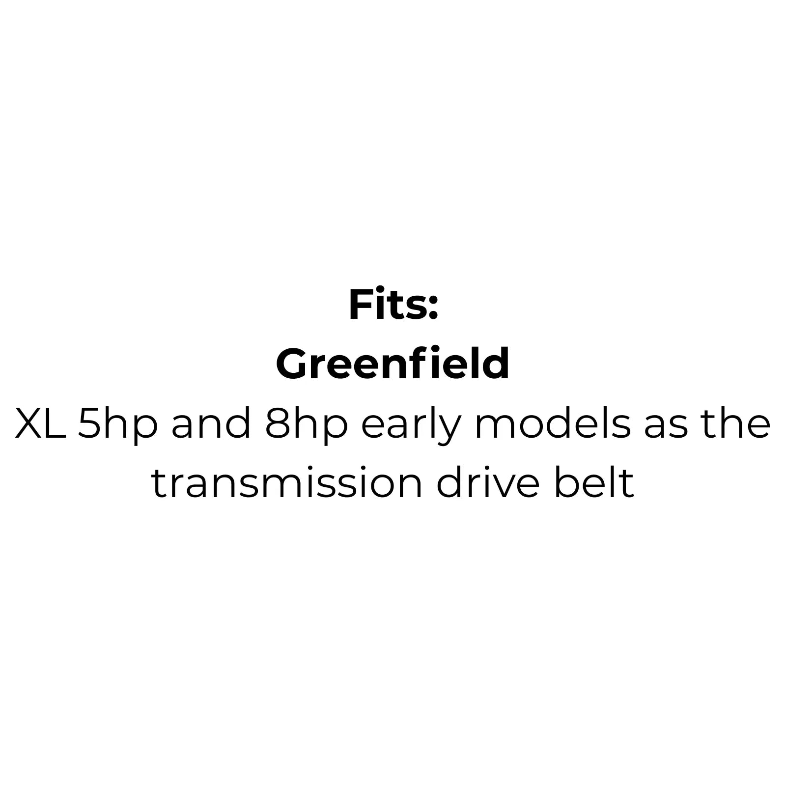 Belt Replaces Dixon 6109 or Greenfield GT87