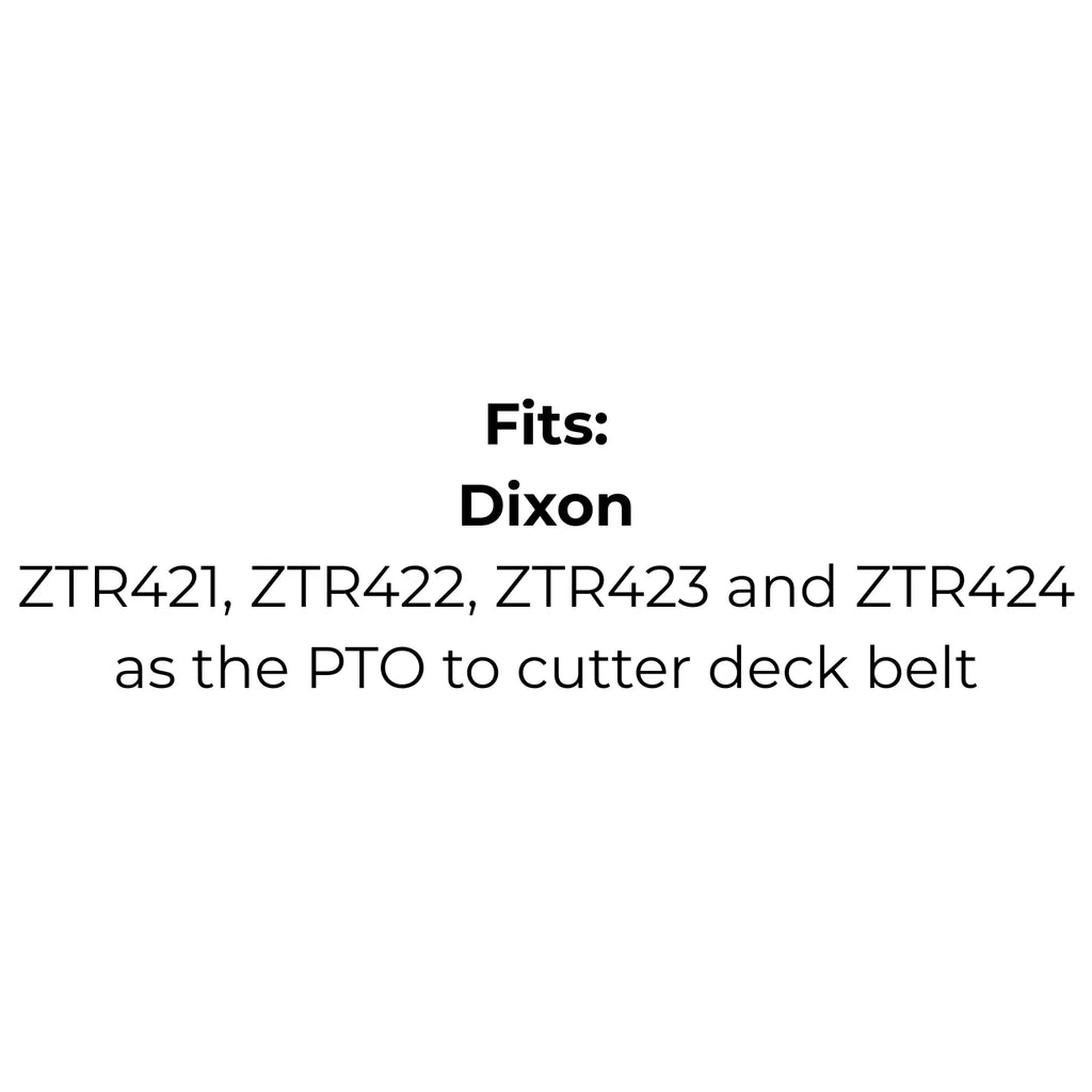 Belt Replaces Dixon 6109 or Greenfield GT87