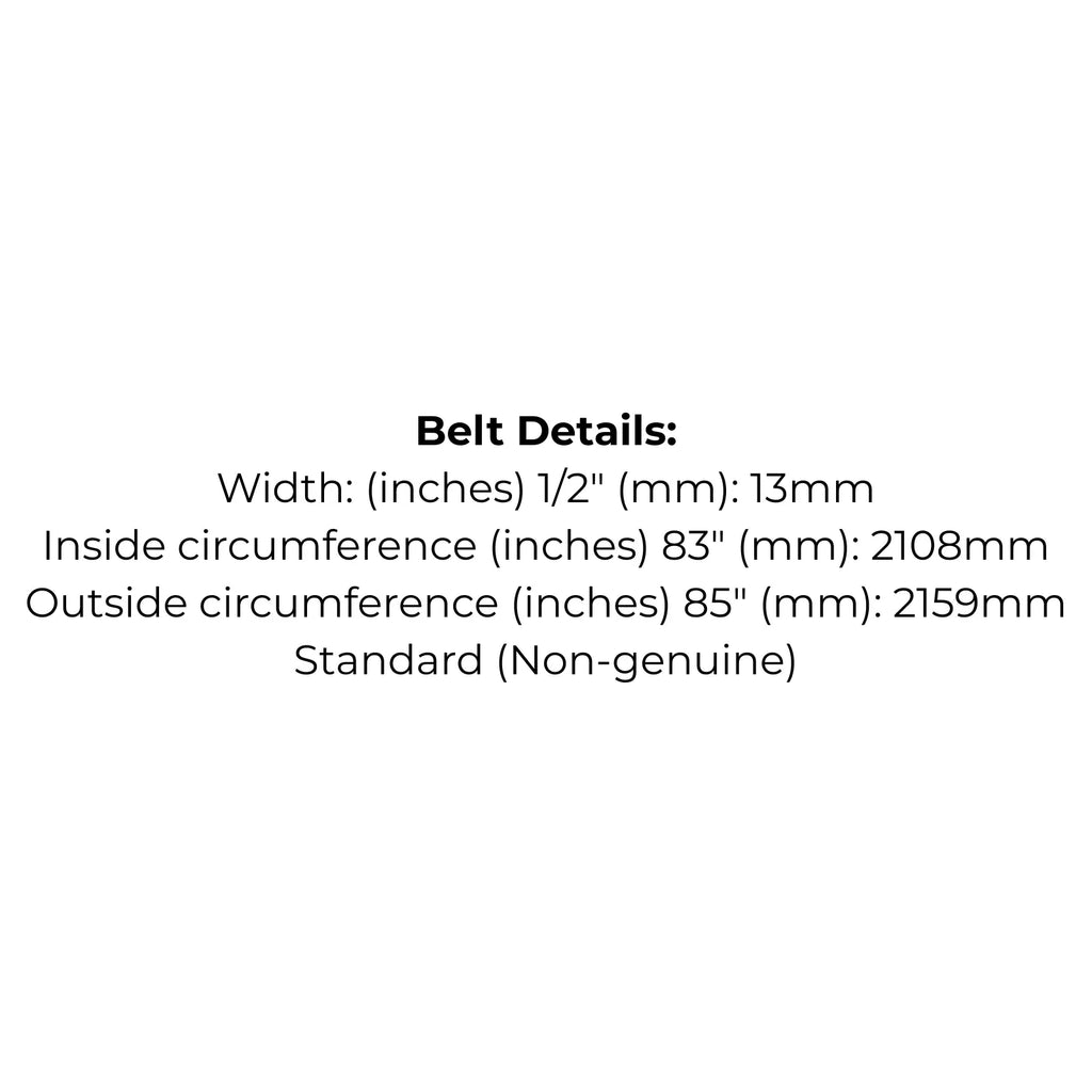 Belt Replaces Cox V39, Rover Rancher A07641 or Victa 754-0266 and 954-0266