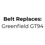 Belt Replaces Greenfield GT94 Transmission Drive Belt