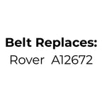 Belt Replaces Rover A12672 Transmission Drive Belt