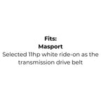Belt Replaces Rover A12672 Transmission Drive Belt