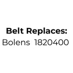 Belt Replaces Bolens 1820400 Transmission Drive