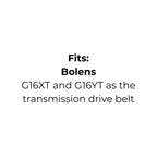 Belt Replaces Bolens 1820400 Transmission Drive