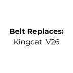 Belt Replaces Kingcat V26 or Victa as the Hydro Belt