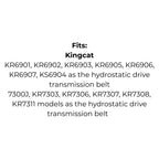 Belt Replaces Kingcat V26 or Victa as the Hydro Belt