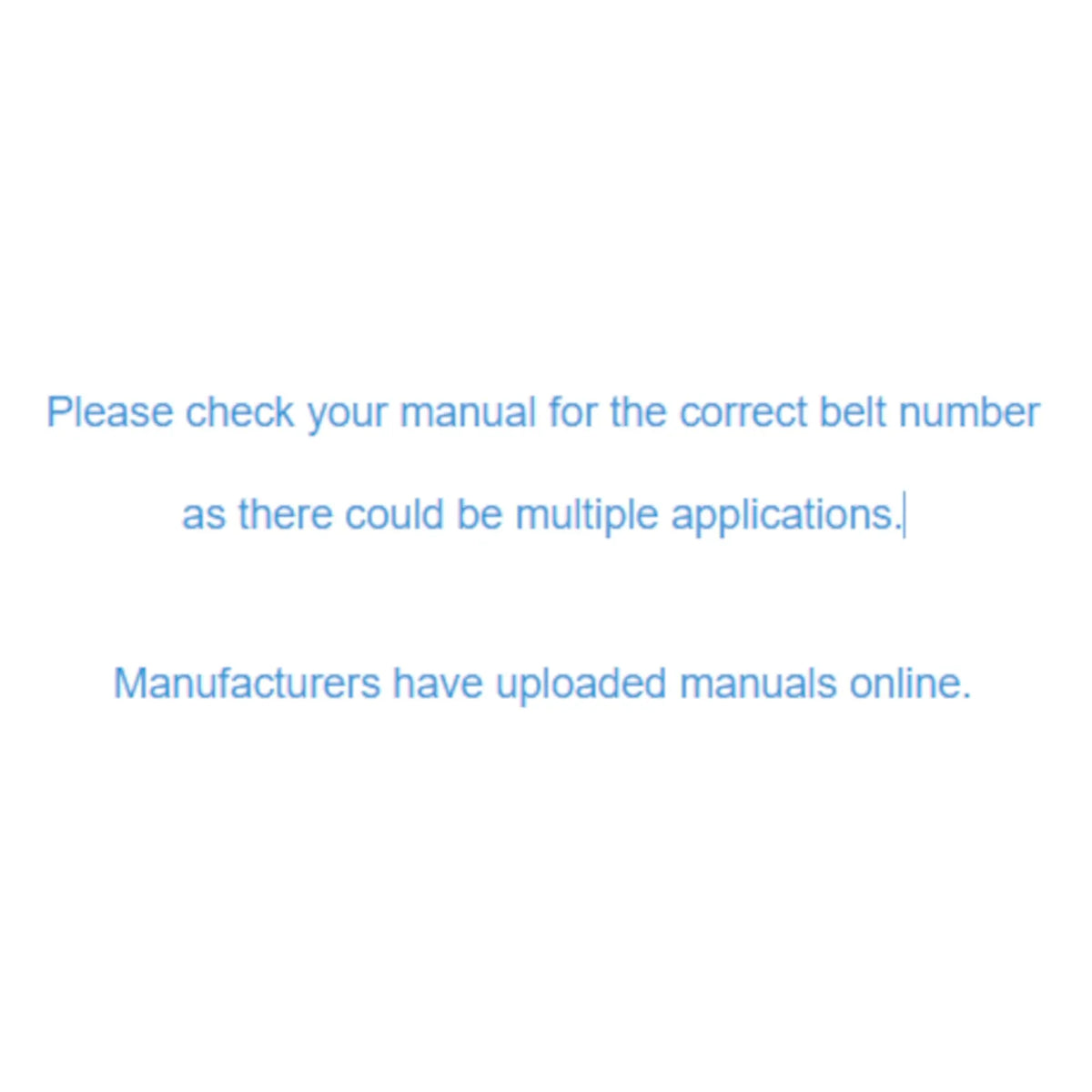 Belt Replaces Victa VC-28002 Transmission Drive Belt - Alt 11