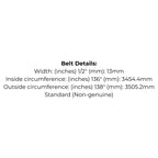 Belt Replaces Toro TimeCutter 108-7192 and 1087192