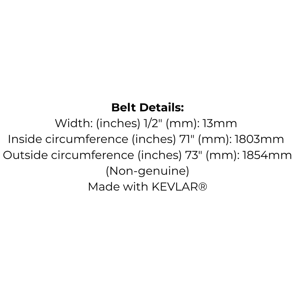 Belt Replaces Victa RD17845A or Graden