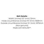Belt Replaces MTD 754-0293 or 954-0293