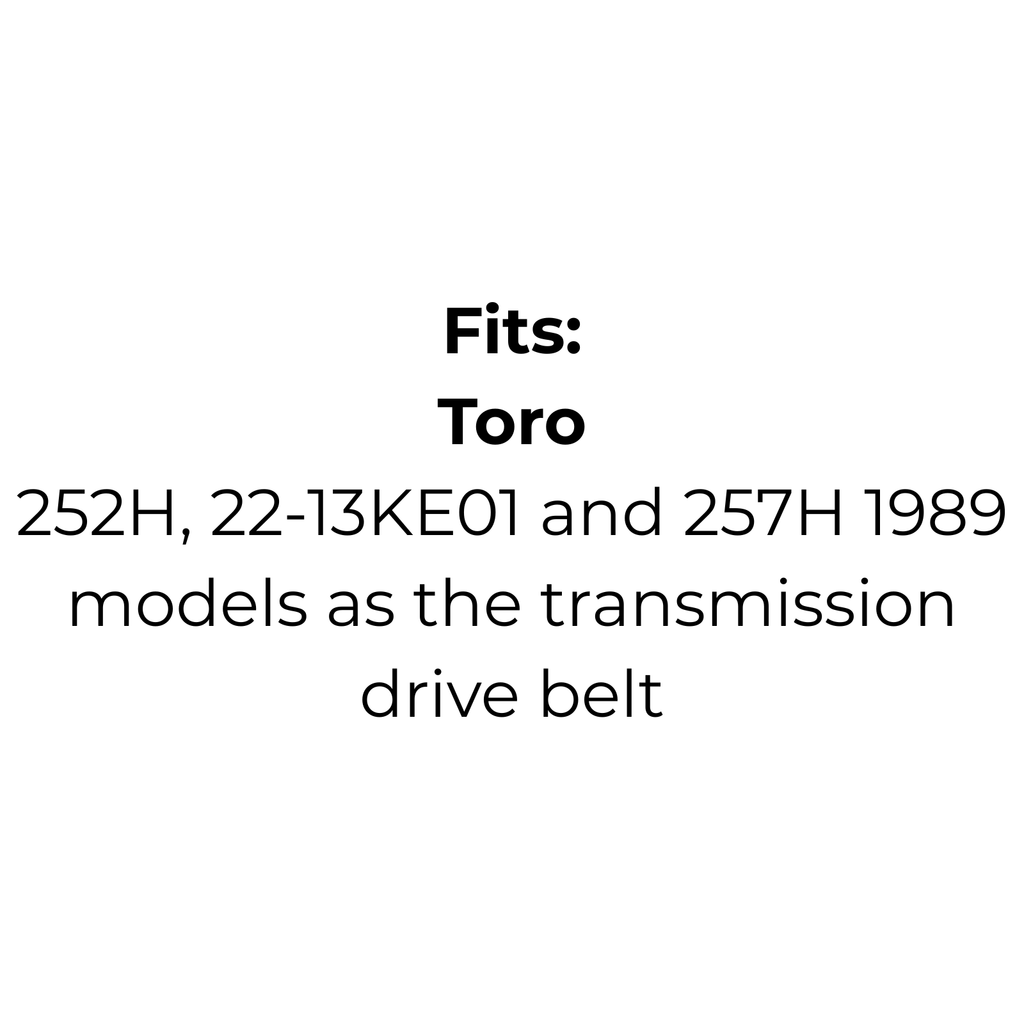 Belt Replaces Great Dane D28030 or Toro 109428