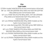 Belt Replaces Bolens 1739080, Craftsman 754-04207 954-04207, Cub Cadet 754-0640 9540640 incl MTD 754-0349 954-0349 Rover 754-04207 and 954-04207