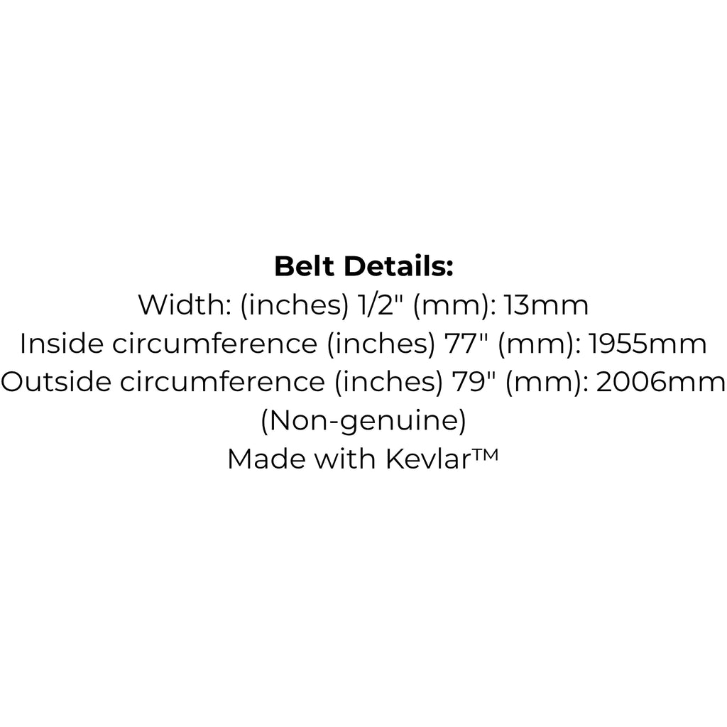 Belt Replaces Bolens 1739080, Craftsman 754-04207 954-04207, Cub Cadet 754-0640 9540640 incl MTD 754-0349 954-0349 Rover 754-04207 and 954-04207