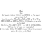 Belt Replaces Cox V28, V04 and SV04, Kingcat V28 or Murray 314572