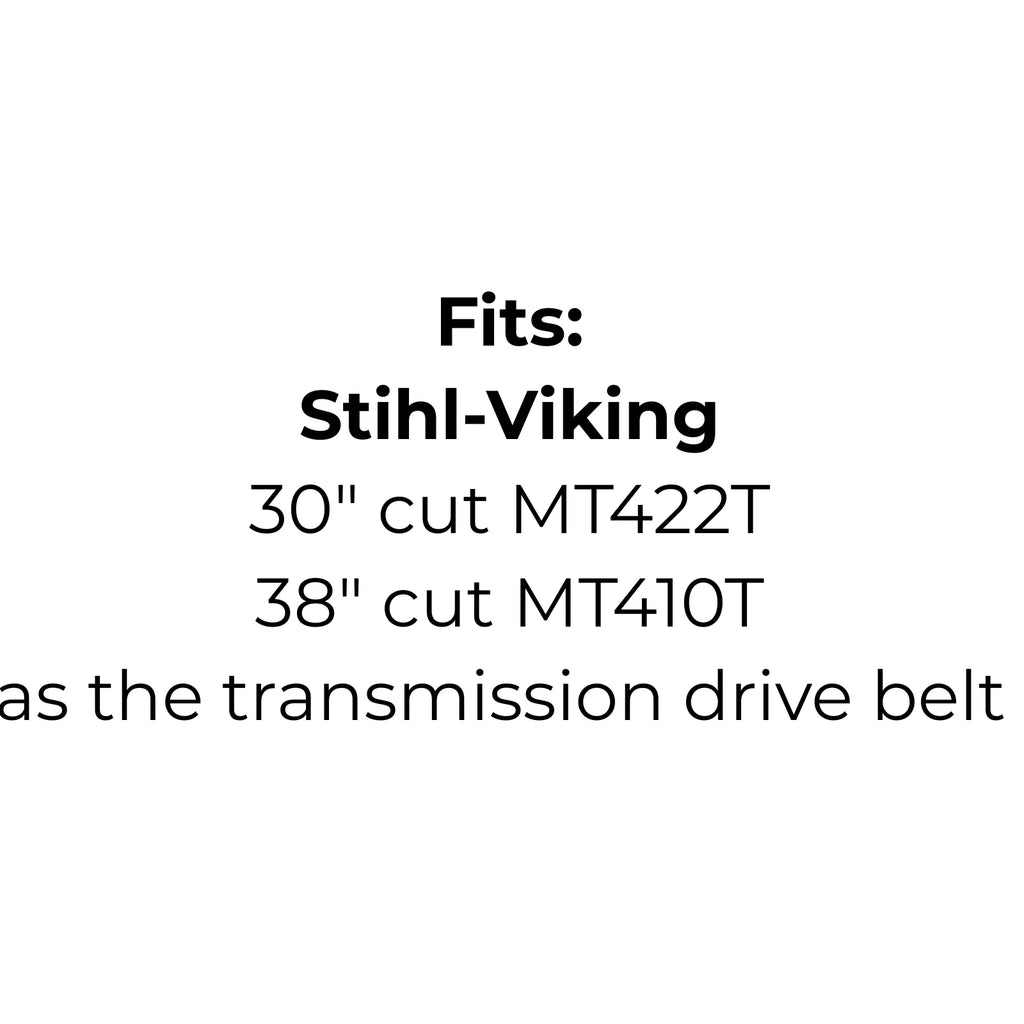 Belt Replaces Murray 338017, MTD754-0266 or 954-0266, Victa 754-0266 or 954-0266 or Stihl-Viking 7004 872 1005 or 6121 033 8017