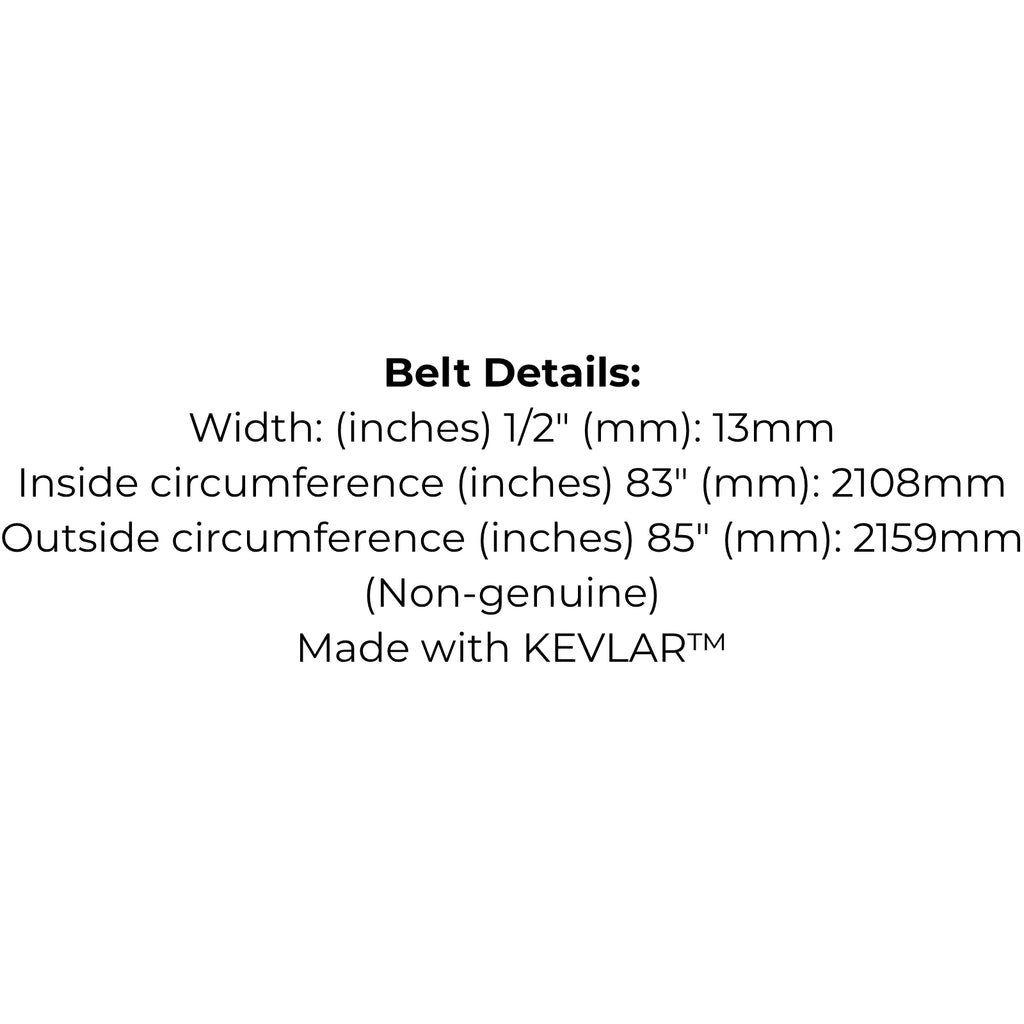 Belt Replaces Murray 338017, MTD754-0266 or 954-0266, Victa 754-0266 or 954-0266 or Stihl-Viking 7004 872 1005 or 6121 033 8017