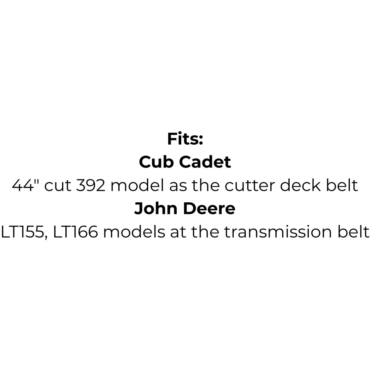 Belt for Cub Cadet 754-3027 954-3027, John Deere M126009, Murray 37x80-MA 37x89-MA 710217 7101748YP Rover A12859 37x89-MA 710217 7101748YP, Toro 6738