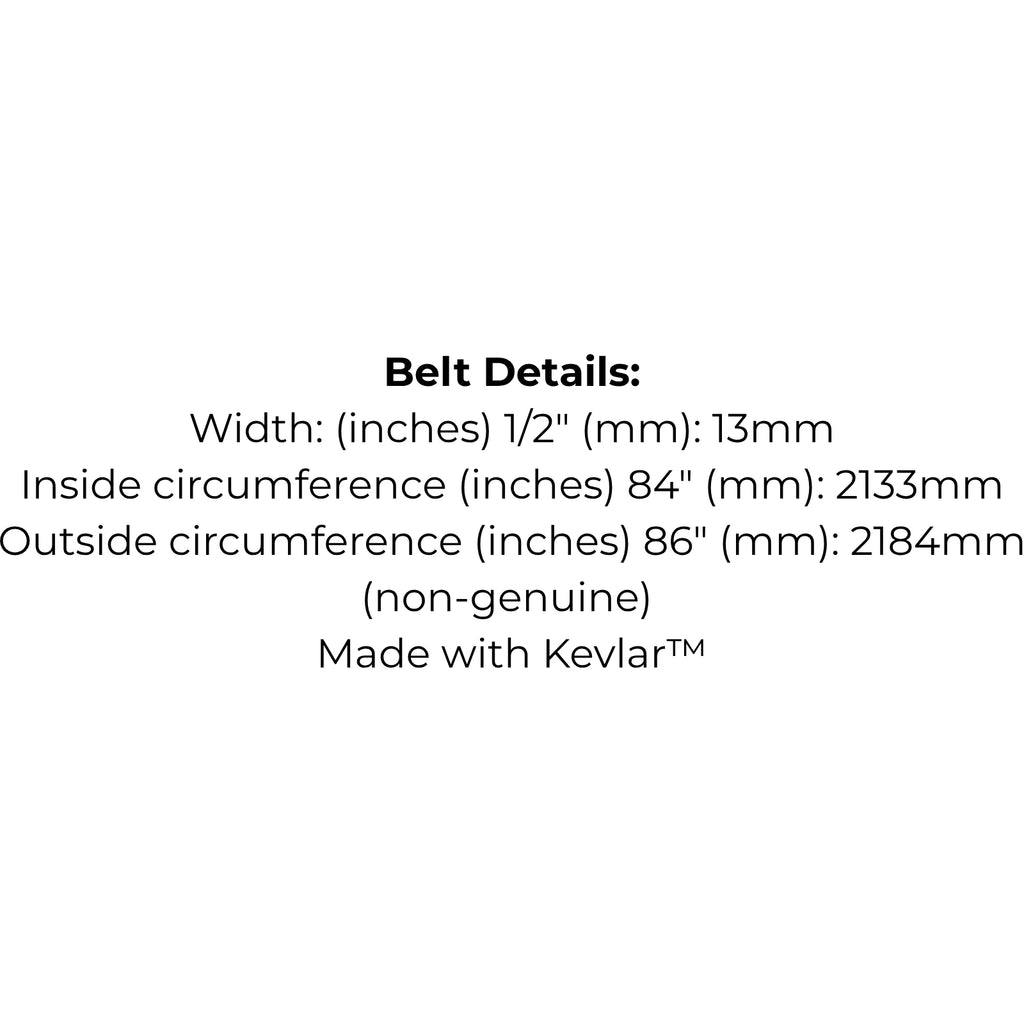 Belt for Cub Cadet 754-3027 954-3027, John Deere M126009, Murray 37x80-MA 37x89-MA 710217 7101748YP Rover A12859 37x89-MA 710217 7101748YP, Toro 6738