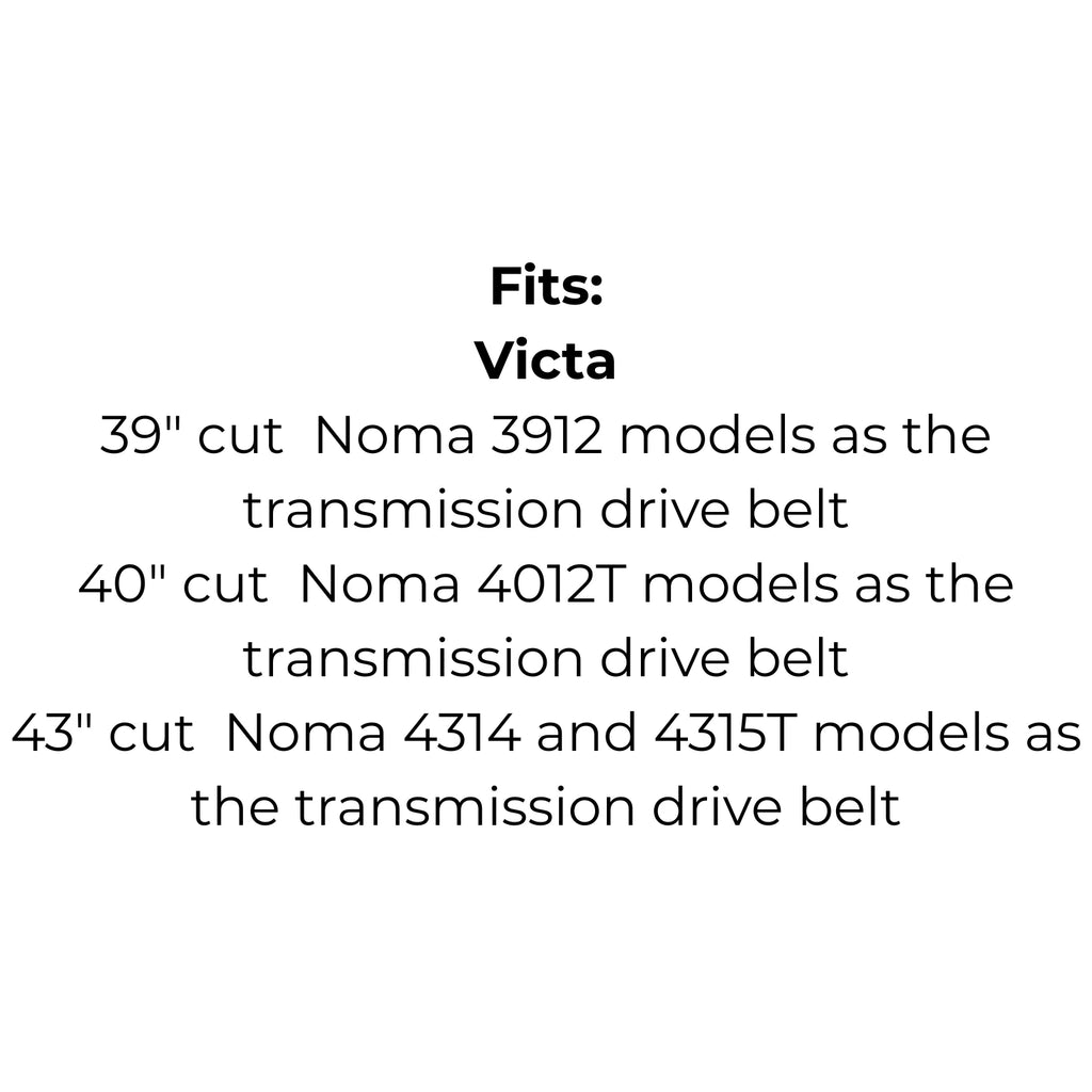 Belt Replaces AYP 131290 or 144200, Husqvarna 532 13 12-90 or 532 14 42-00, John Deere M83837 or Victa NR314120