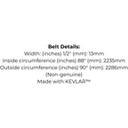 Belt for AYP 193214, Craftsman 125907-X 193214, Kingcat KS500183