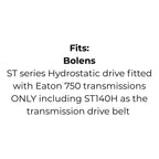 Belt Replaces Bolens 1751597, Cub Cadet 754-3024, 954-3024 or 02000653 or Murray 37x75 or 037x75