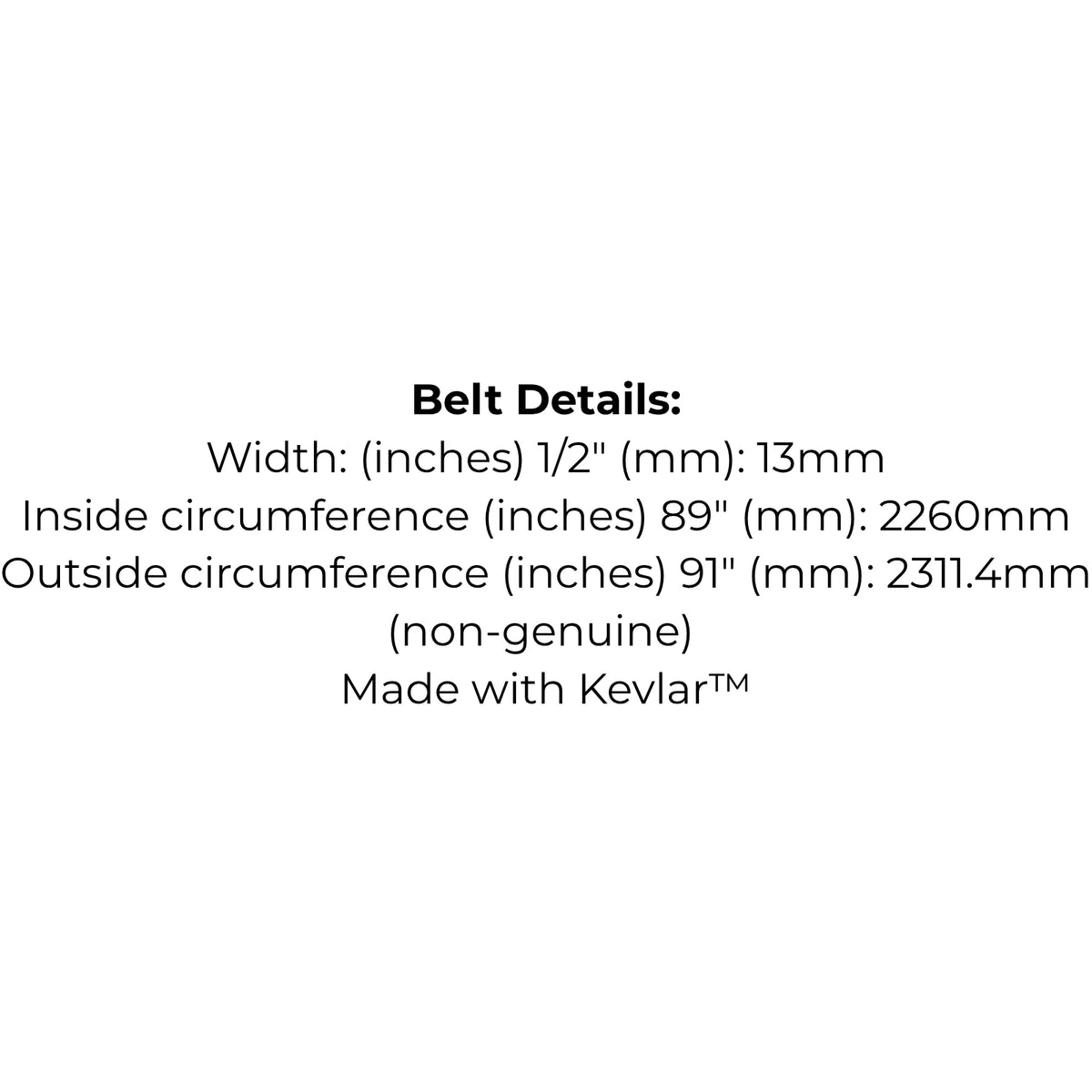 Belt Replaces Bolens 1751597, Cub Cadet 754-3024, 954-3024 or 02000653 or Murray 37x75 or 037x75