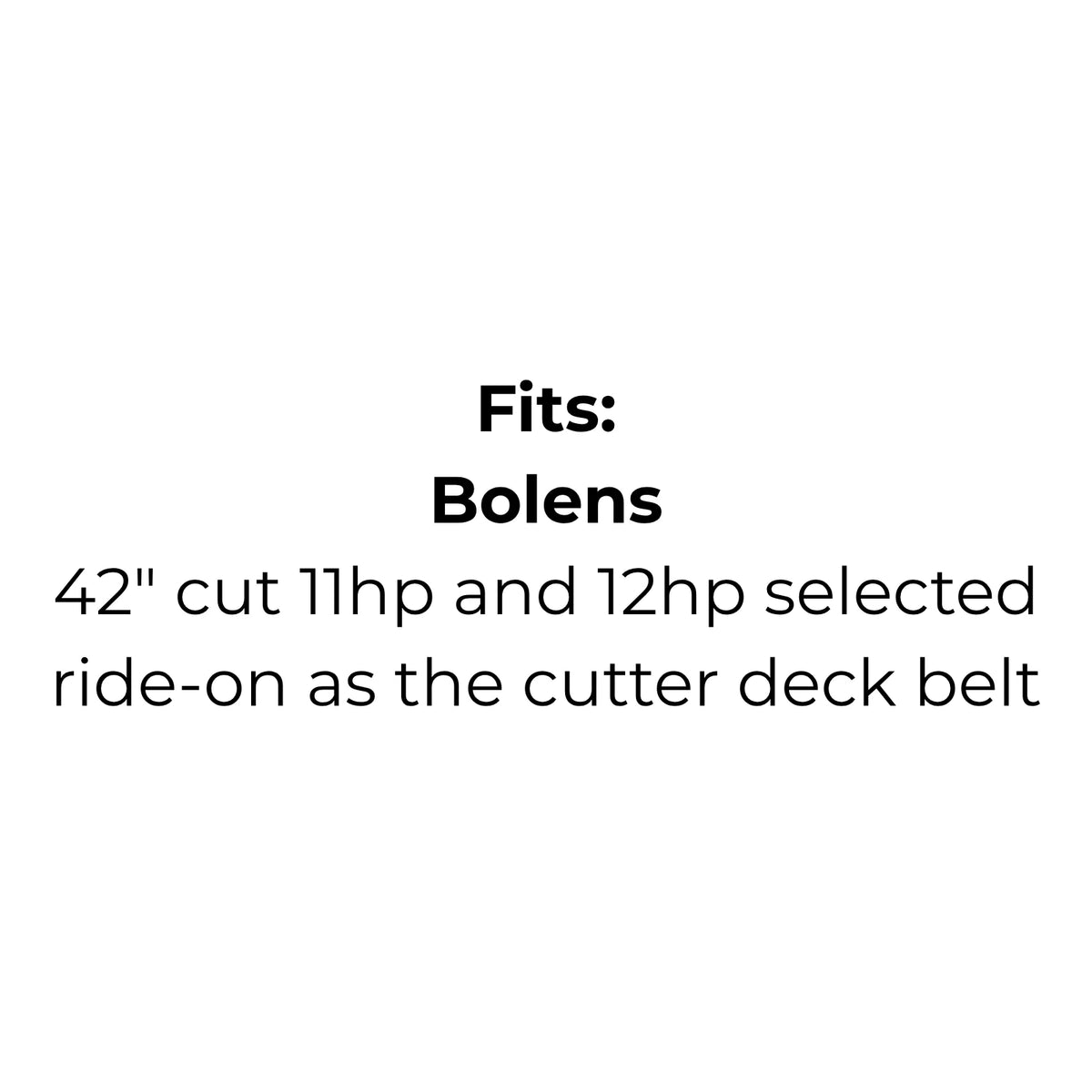 Belt Replaces Bolens 1728133 or Toro 111435