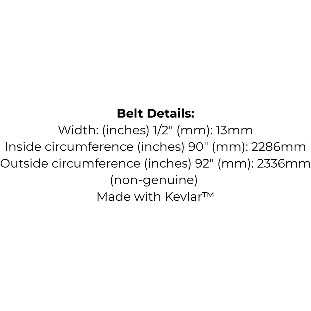 Belt Replaces Bolens 1728133 or Toro 111435