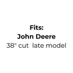 Mower Belt Replaces John Deere M122674, Murray 37X3, Sabre M122674 or Toro 114860