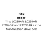 Belt Replaces John Deere or Sabre GX10064 or Roper 73794