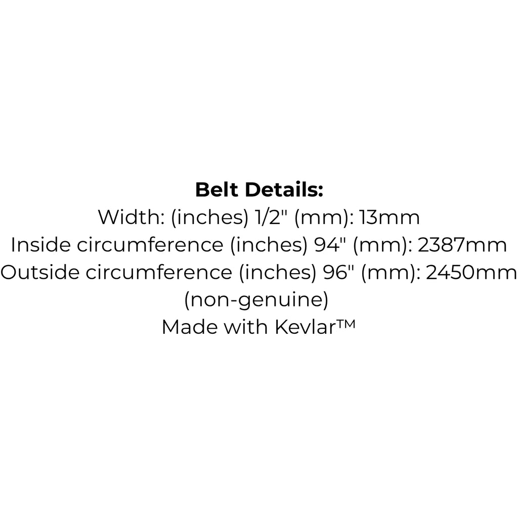 Belt Replaces Craftsman, Cub Cadet, MTD, Rover 754-04060, 954-04060, 754-04060B, 954-04060B or Sabre GX10851 or GX10065