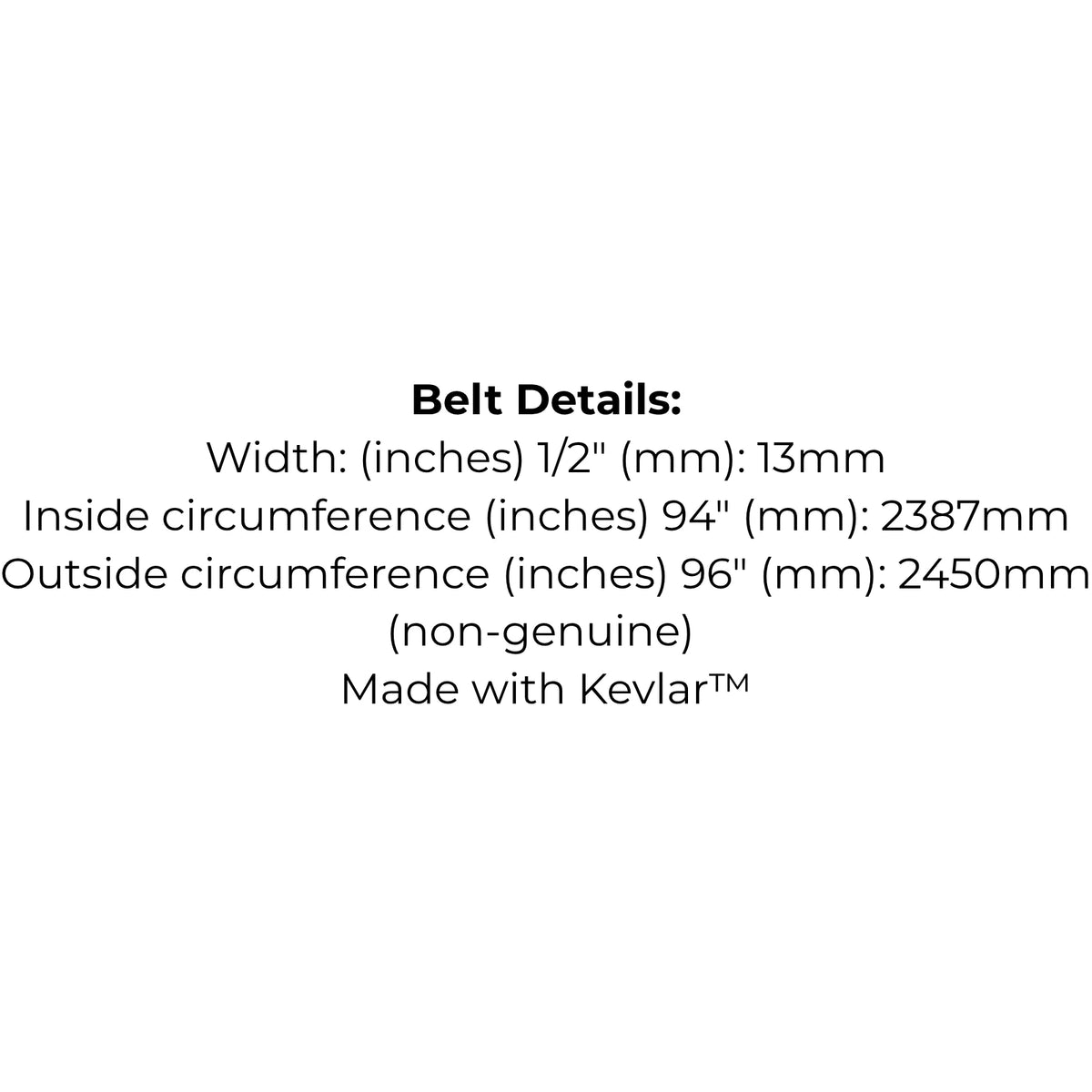 Belt Replaces Craftsman, Cub Cadet, MTD, Rover 754-04060, 954-04060, 754-04060B, 954-04060B or Sabre GX10851 or GX10065