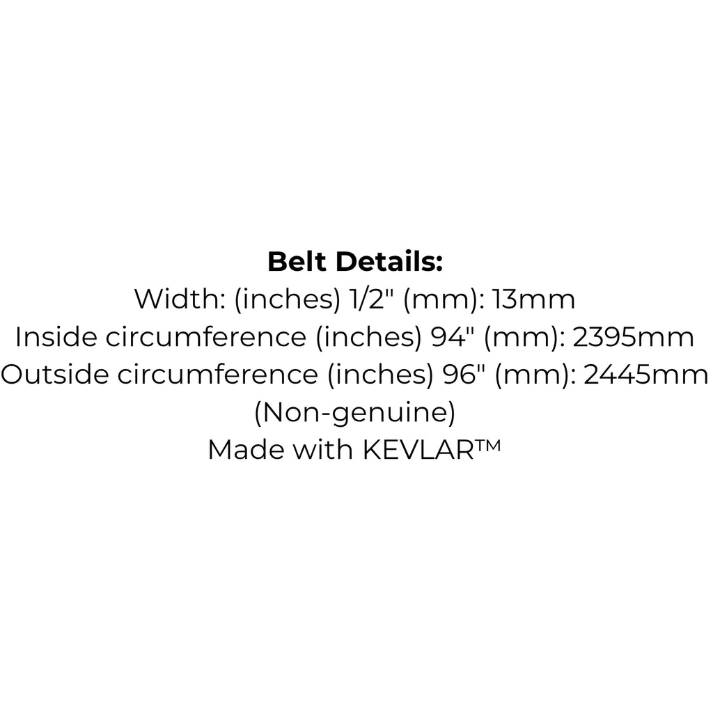 Belt Replaces Husqvarna, Dixon, Poulan Pro or Yard Pro 532 40 83-81