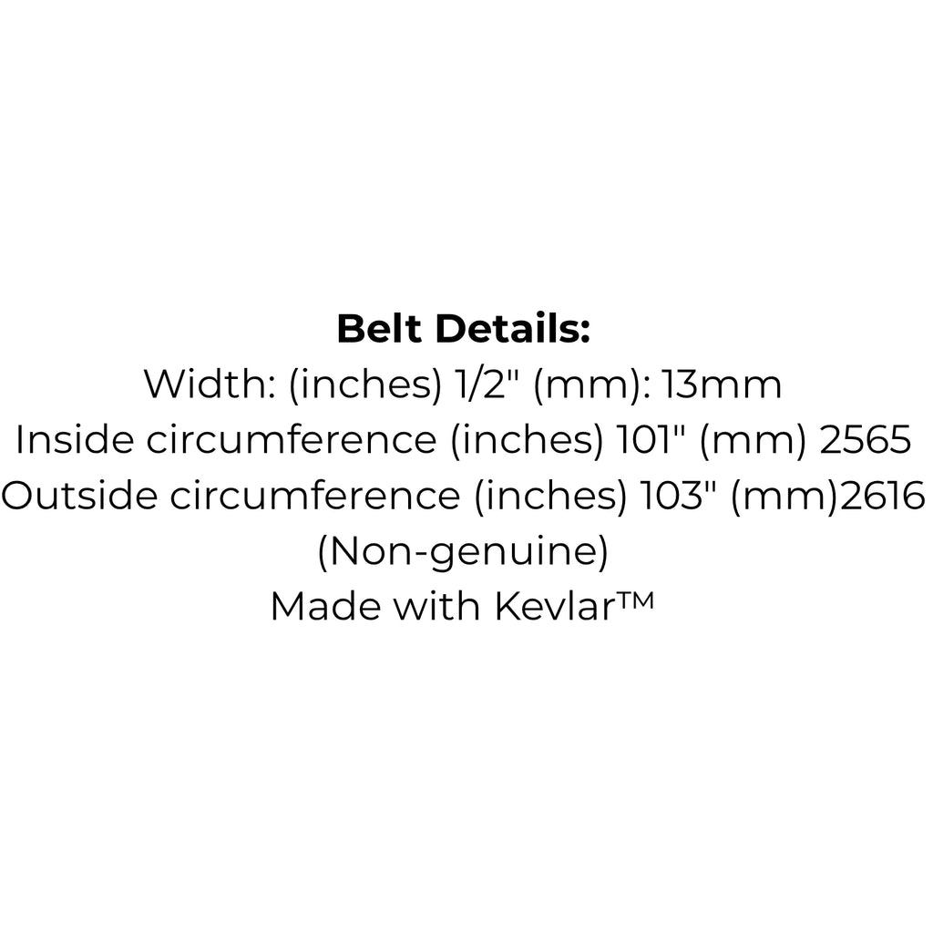 Belt Replaces Craftsman, MTD or Rover 754-04219 or 954-04219, Cub Cadet 754-3039 or 954-3039 or Toro 102742