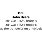 Belt Replaces Honda 22431-771-003 or John Deere M74747